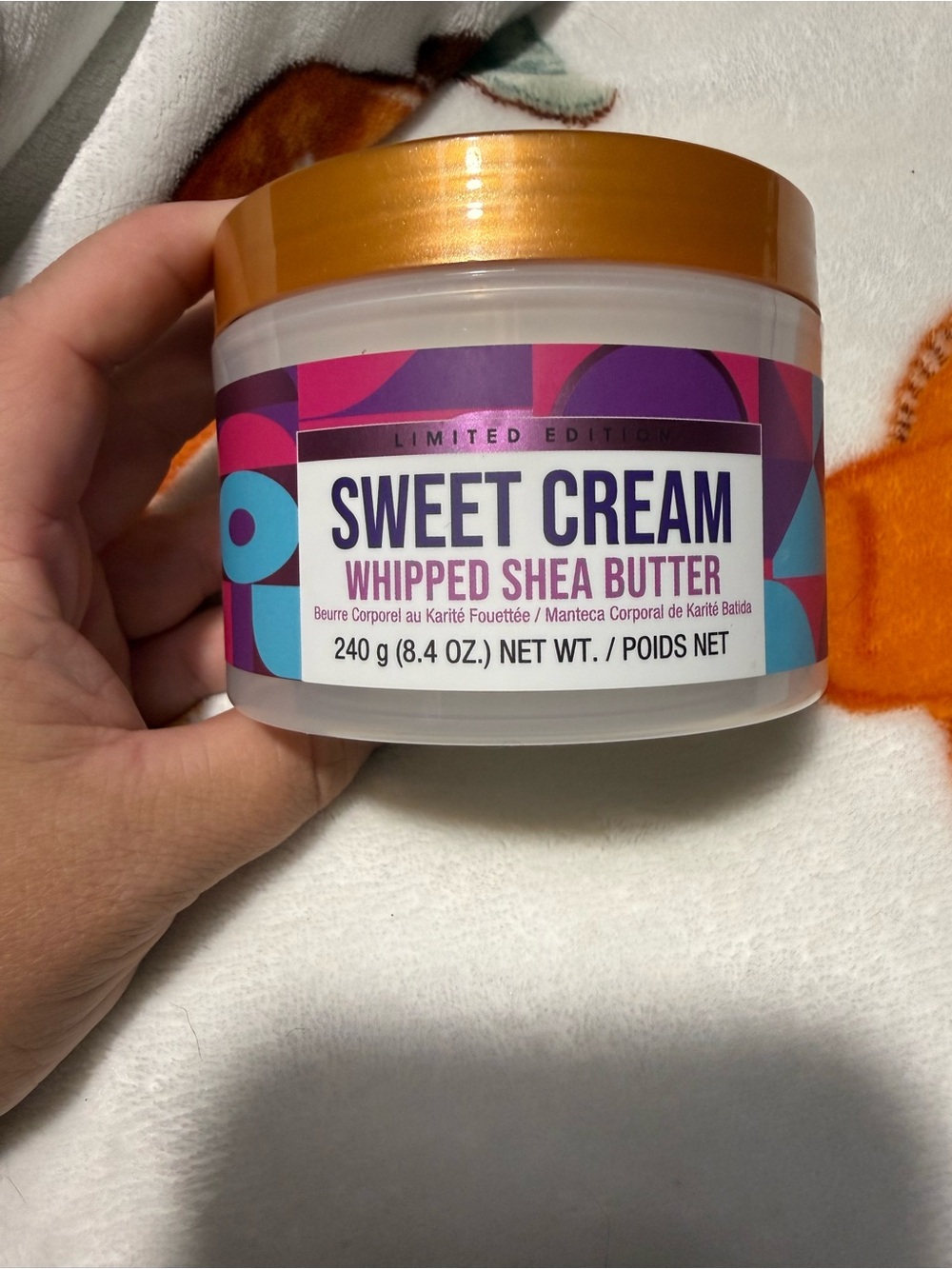 Sweet Cream Whipped Shea Butter Moisturizer - Gold Lid